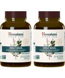 Himalaya Holy Basil - 60 Vegetarian Capsules for Stress Relief & Wellness - Buy Online on GoSupps.com