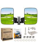 BETOOLL HW9008 Golf Cart Folding Side View Mirrors for Club Car, EZGO, Yamaha, Star, Zone Carts - Buy Online on GoSupps.com