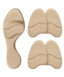 Buy Metatarsal Pads for Women - Ball of Foot Cushions Heel Inserts & Comfort Pads (2 Pairs) - Anti-Slip Invisible Design in Beige - Perfect for High Heels - Buy Online on GoSupps.com