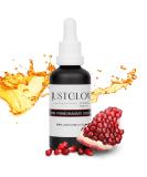 JustGlow Pomegranate Seed Oil - Cold Pressed 100% Pure Punica Granatum for Hair Face Skin & Lips | 50ml - International Shipping - Buy Online on GoSupps.com