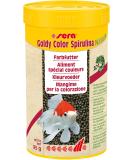 Sera Goldy Color Spirulina 250ml - Premium Color Enhancing Goldfish Feed with 10% Spirulina for Vibrant Aquariums - High Feed Evaluability & Less Algae - Buy Online on GoSupps.com