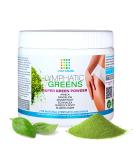 Lymphatic Greens Superfood Powder | Vegan Supplement for Lymphatic Health Post-Surgery Recovery & Detox | 8 OZ - Buy Online on GoSupps.com