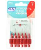 TePe Interdental Brushes Red 0.5mm - Pack of 3 (18 Pieces) | Best International Shipping - Buy Online on GoSupps.com