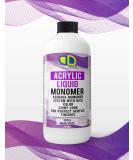 Acrylic Liquid Monomer Non-Yellow Monomer Acrylic Nail Liquid MMA Free Professional Salon Quality Acrylic Nails Extensions Nail Art 250ml - Buy Online on GoSupps.com