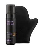 b.tan Darker Self Tanner Kit | Fall In Love at First Tan Bundle - Darker Self Tan Mousse with Self Tanning Mitt Applicator, Violet Base, 1 Hour Sunless Tanner, Fast Self Tan, No Fake Tan Smell, No Added Nasties, Vegan, Cruelty Free, 6.7 Fl Oz - Buy Online on GoSupps.com