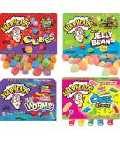 Warheads Cubes Jelly Beans Lil Worms Ooze Chewz Candy Box - 4 x Random Mixed Warheads Candy Box - Buy Online on GoSupps.com
