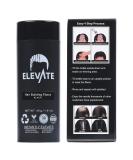 ELEVATE Hair Fibers for Thinning Hair (BLACK) - GIANT 40g Bottle - 100% Natural & Undetectable Keratin Fibers to Instantly & Completely Conceal Thinning Balding Hair Loss in 30 Seconds for Men & Women 40 Gram Black - Buy Online on GoSupps.com