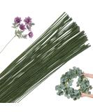 SOCNITC 100pcs Floral Wire Dark Green  22 Gauge Flower Wire Sticks Floral Supplies 14 inches for Bouquet Stem Wrap Floral Arranging Craft Projects Corsages  Wedding Bouquet  22 Gauge 100 pcs Dark Green - Buy Online on GoSupps.com