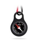 Troika compass guide - COS10/BK - key holder with compass and carabiner - black - PVC/acrylic/silicone - aluminum - The original - Buy Online on GoSupps.com