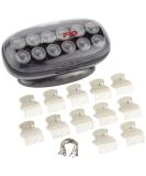 Babyliss Pro BAB3025E Jumbo Ceramic Heated Curlers - 12 Pieces | International Shipping Available - Buy Online on GoSupps.com