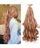 Dt Cheryl French Curls Braiding Hair - 8 Pack Pre-Stretched 24 Loose Wave Curly Extensions - 75g/Pack Synthetic Hair for International Shipping - Buy Online on GoSupps.com