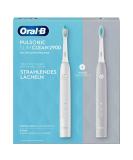 Oral-B Pulsonic Slim Clean 2900 Electric Toothbrush Double Pack - 2 Plug-In Brushes & 2 Modes | Ideal Dental Care Gift in Gray/White - Buy Online on GoSupps.com