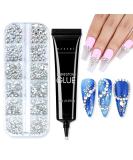 Makartt Nail Rhinestone Glue Gel Kit 15g - Super Adhesive for Crystal Stones, Jewels - Nail Art Rhinestone Gel - Buy Online on GoSupps.com