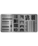 MoYous XL Vintage 6 Stamping Template | Nail Art Stamping & Lace Manicure - International Shipping Available - Buy Online on GoSupps.com