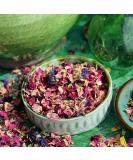 Fairy Festival' - 50g- Dried Edible Flower Petals - Red Rose Pink Rose Blue Cornflower Cream Jasmine and Purple Mallow - Food Grade - Culinary - Cake - Bake - Decoration (340) - Buy Online on GoSupps.com