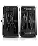 JamBer Manicure Set - 15 in 1 Stainless Steel Professional Grooming Kit for Thick Nails - Nail Clippers, Scissors, Pedicure Set - Cuticle Remover, Toe Nail Care - Travel Tool Kit - Mother's Day Gift - Buy Online on GoSupps.com