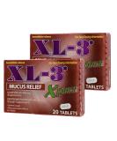 Xpect Mucus Relief - Expectorant Tablets | Thins and Loosens Mucus | 2-Pack of 20 Tablets | International Shipping Available - Buy Online on GoSupps.com
