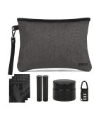 Smell Proof Bag Kit - Black | Odor Proof Pouch, Stash Storage Container, Box | Upgrade to Smellproof Case for Ultimate Smell Protection - Buy Online on GoSupps.com