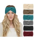 6-Pack Dreshow Women's Winter Crochet Headbands | Knitted Ear Warmers & Hair Bands - Stylish & Cozy Accessories for Cold Weather - Buy Online on GoSupps.com