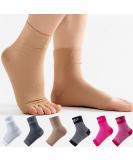 EVOPLECI Ankle Compression Sleeve Open Toe Ankle Compression Socks Plantar Fasciitis Support Brace Ankle Brace for Men Women Arch Support Injury Recovery Joint Pain   (M  SKIN-20-30mmHg) M SKIN-20-30mmHg - Buy Online on GoSupps.com