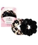 Invisibobble Hair tie Black & Leo Scrunchie The Iconic Beauties 2x hair tie Strong hold for girls & women scrunchies with black 2 pieces - Buy Online on GoSupps.com