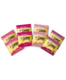 Honey Stinger Organic Energy Chews Variety Pack - 8 Count with Sticker | Chewy Gummy Energy Source for Any Activity - Pink Lemonade, Fruit Smoothie, Pomegranate Passionfruit & Cherry Blossom - Buy Online on GoSupps.com