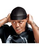 RED by Kiss Bow Wow X Power Wave Extreme Shine Silky Durag for Men Waves Silky Doo Rag (Black) - Buy Online on GoSupps.com
