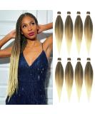 Beyond Beauty 8 Packs Black Pre Stretched Braiding Hair Synthetic Yaki EZ Braiding Coi Leray Braids Knotless Braiding Hair Extensions Pre Stretched Hot Water Setting Crochet Braids 26Inch(1B-27-613) 8Packs-26Inch T1B-27-613 - Buy Online on GoSupps.com