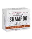 Jأ‚آ·Rأ‚آ·LIGGETT All-Natural Shampoo Bar - Virgin Coconut & Argan Oil, Sulfate-Free for Strong, Healthy Hair - 3.5 oz - Buy Online on GoSupps.com