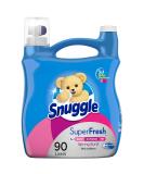 Snuggle Plus Super Fresh Liquid Fabric Softener - Spring Burst 95 Fl Oz - Softens & Freshens Laundry - Buy Online on GoSupps.com