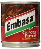 EMBASA Chipotle Peppers in Adobo Sauce - 7 oz (Pack of 12) | Authentic Mexican Flavor - Buy Online on GoSupps.com
