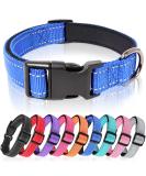Heele Reflective Dog Collar for Small Dogs - Soft Neoprene Padded Nylon XS 20-30cm Royal Blue - Perfect for Puppies - 1-Pack - Buy Online on GoSupps.com