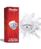 Shanker Golf Exploding Balls - Prank Balls That Explode on Impact - Funny Joke for Golfers (Sleeve of 3, Novelty) - Buy Online on GoSupps.com