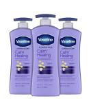 Vaseline Intensive Care Calm Healing Hydrating Hand & Body Lotion 20.3 oz (3 Pack) - Hypoallergenic Formula for Dry Skin - Buy Online on GoSupps.com