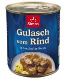 Buy Werner Simon Delicatessen Beef Goulash 800g - Authentic Flavor Fast International Shipping - Buy Online on GoSupps.com