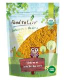 Organic Turmeric Powder, 2 Pounds  Non-GMO, Finely Ground Turmeric Root, Pure, Kosher, Vegan, Bulk. Fragrant Spice. Rich in Curcumin. Great for Asian, Middle East Dishes, Spice Blends, Beverages. 2 Pound (Pack of 1) - Buy Online on GoSupps.com
