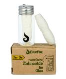 Bluefox i Vegan Dental Floss - Sustainable Plastic-Free Corn Fiber Floss in Glass | Eco-Friendly Refill Pack (2 x 30m) - Buy Online on GoSupps.com