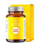 Serotalin Happy Mood Capsules - St. John's Wort Griffonia & L-Tryptophan | Vegan Mood Support with Vitamins & Minerals | 60 Capsules for 2 Months - Caffeine-Free - Buy Online on GoSupps.com