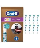 Oral-B Kids Star Wars Sideline brushes for electrical toothbrush 8 pieces extra soft bristles toothbrush attachment for oral-B toothbrushes for children from 3 years mailbox-compatible packaging - Buy Online on GoSupps.com