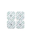 TENS Electrode Pads 5x5cm with Stud Connection 3.5mm Stud (4 Pieces) Shoulder Knee arm Back Muscle Pain Relief - Buy Online on GoSupps.com