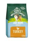 James Wellbeloved Adult Light Turkey 1.5 kg Bag Hypoallergenic Dry Cat Food Turkey 1.5 kg (Pack of 1) - Buy Online on GoSupps.com
