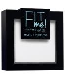 Maybelline FitMe Matte and Poreless Powder 90 Translucent 9g - Pack of 1 - Buy Online on GoSupps.com