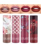 Buy Long Lasting Nude Lipstick Set for Women - 4Pcs Velvet Matte & Hydrating Cream Stain | Perfect Makeup Gift Sets - Buy Online on GoSupps.com