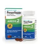 PreserVision AREDS 2 Eye Supplement - Lutein, Vitamin C, Zinc & E - 60 Mini Softgels - Buy Online on GoSupps.com