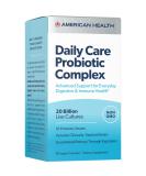 American Health Daily Care Probiotic Complex - 60 Vegan Capsules for Gut Health - Buy Online on GoSupps.com