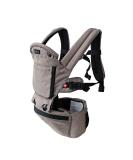 MiaMily Hip Seat Baby Carrier - 6 Carry Positions - Lumbar Support - Stone Grey - Buy Online on GoSupps.com