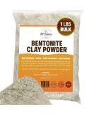 Organic Bentonite Clay Powder 1 LBS - 100% Natural Cosmetic Grade for Facials Masks Soaps & More | International Shipping Available - Buy Online on GoSupps.com