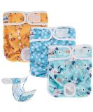 Slowton Dog Diapers for Bitches - Washable Soft Eco-Friendly Adjustable Heat Pants for Incontinence & Heat - 3 Pack - Buy Online on GoSupps.com