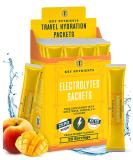 Key Nutrients Electrolytes Sachets - Tropical Peach Mango Hydration Powder with 16 Vitamins & Minerals - 20 Servings - Buy Online on GoSupps.com