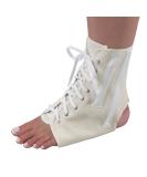 Buy Beige Large Canvas Ankle Brace with Laces - Premium Support & Comfort for Fast International Shipping - Buy Online on GoSupps.com
